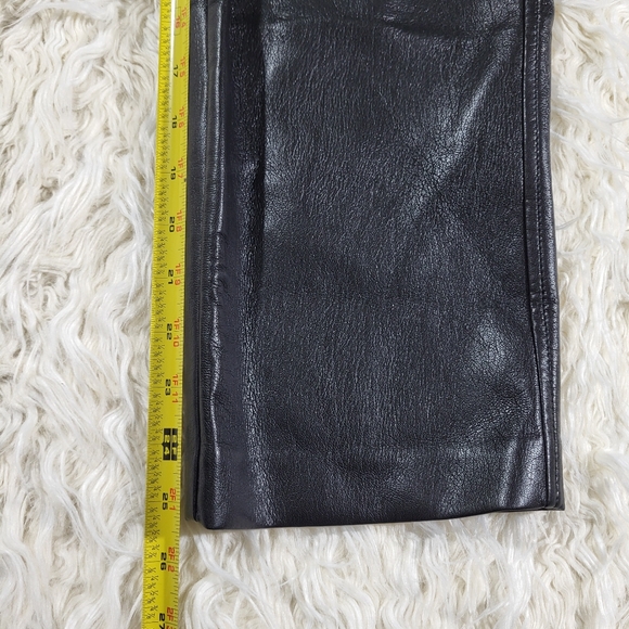 Aritzia Babaton Command Pant Mid-rise Vegan Leather Pants Size 4 - Picture 10 of 14